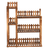 Plant Stand Rack 3 Tier Indoor&Outdoor Multiple Flower Pot Holder Shelf Planter