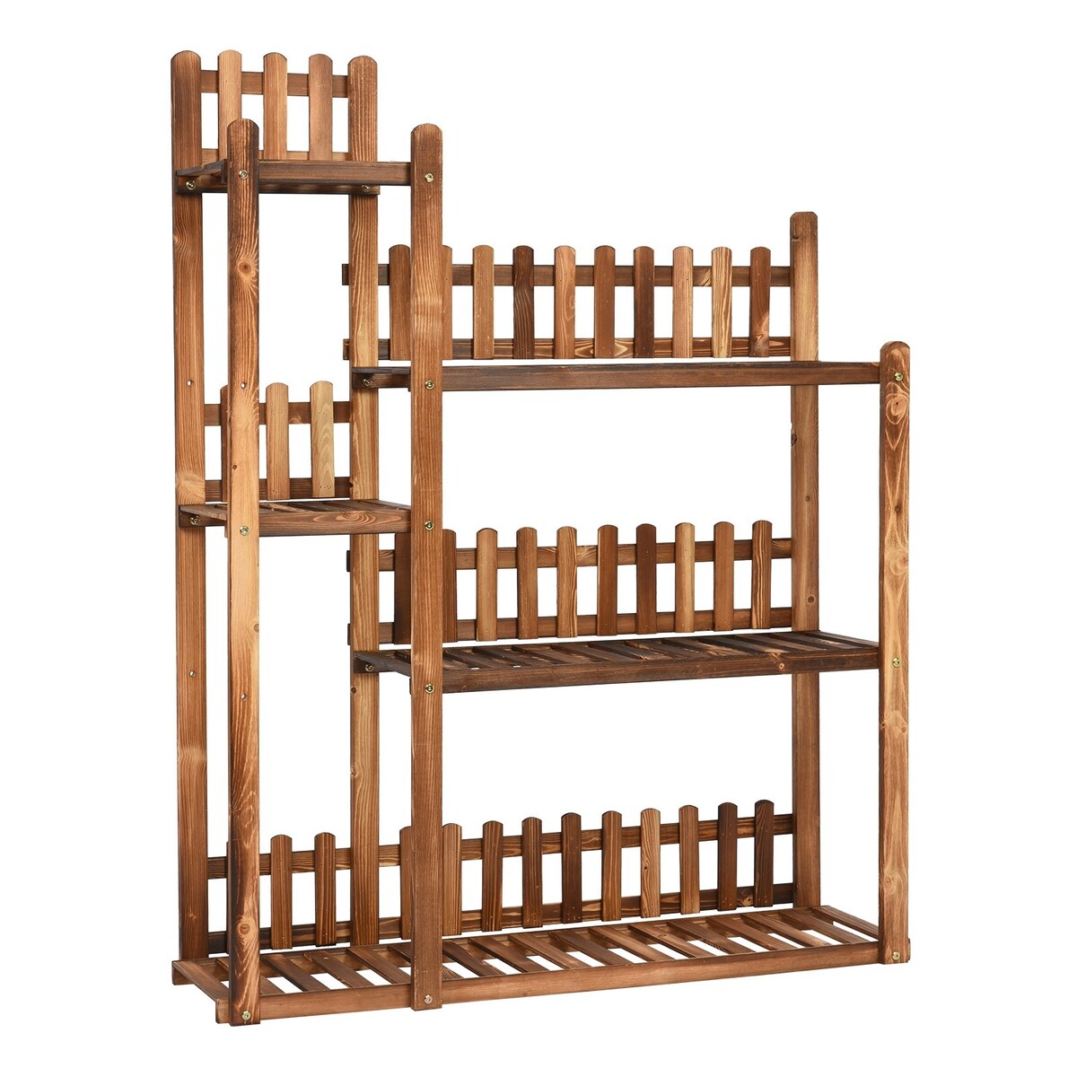 Plant Stand Rack 3 Tier Indoor&Outdoor Multiple Flower Pot Holder Shelf Planter