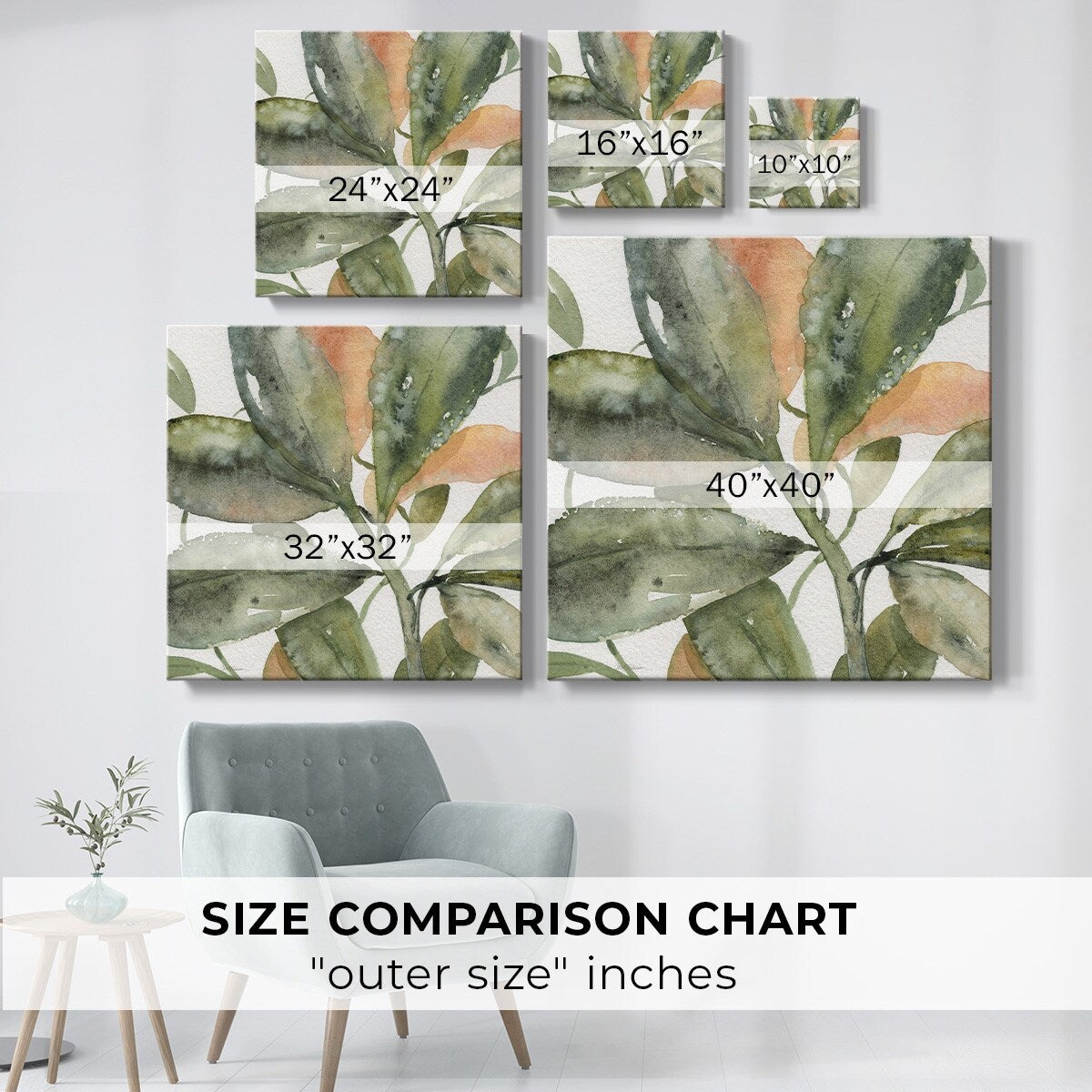 Plantlife II-Gallery Wrapped Canvas