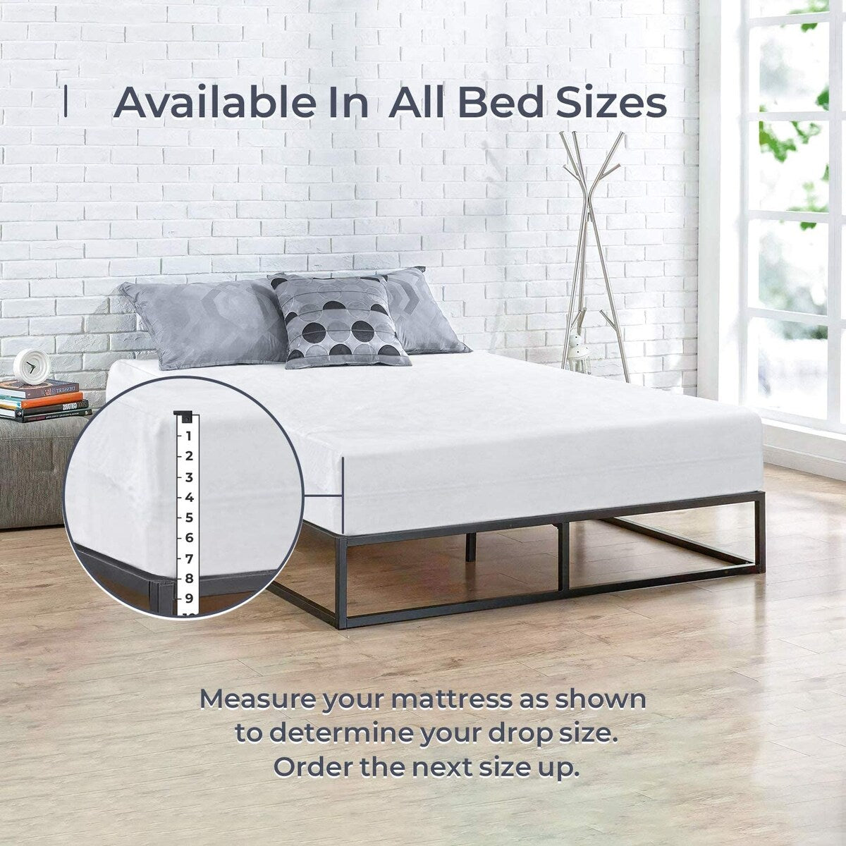 Plastic Mattress Protector Zippered, Waterproof Vinyl Mattress Cover,