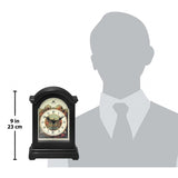 Plastic Tabletop Clock - 9 x 3 x 5.5 - 9 x 3 x 5.5