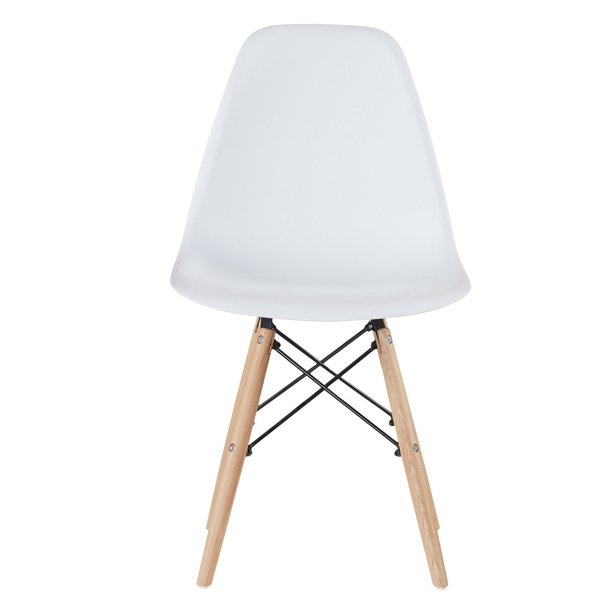 Plastic living room chair set of 1
