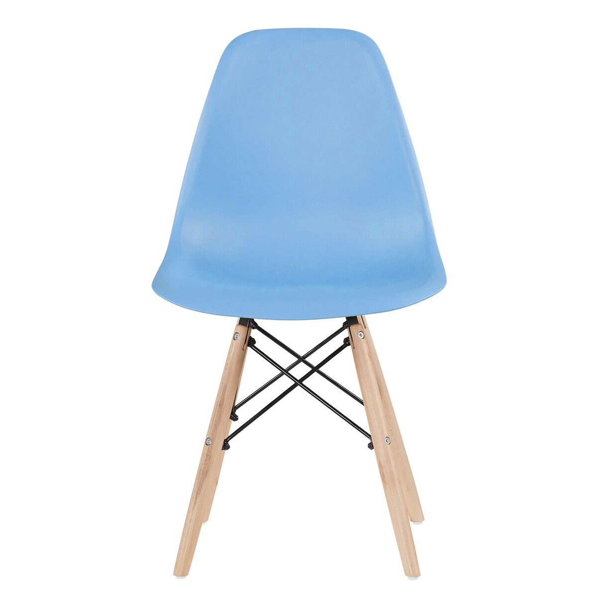 Plastic living room chair set of 1