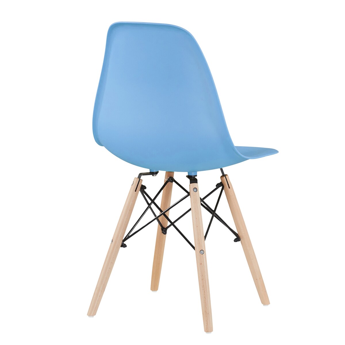 Plastic living room chair set of 1