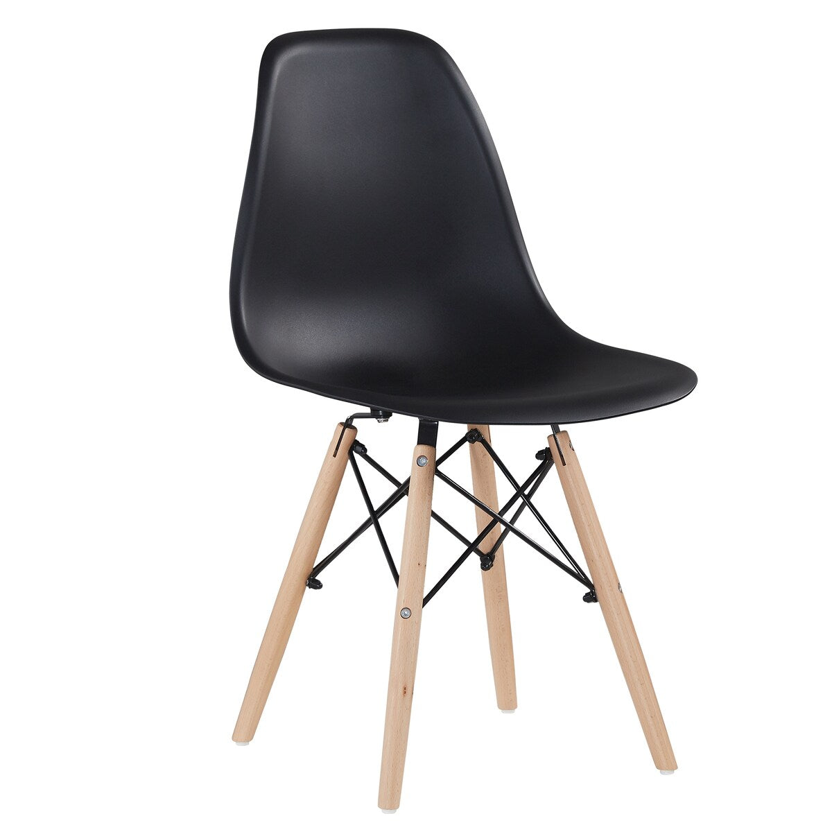Plastic living room chair set of 1