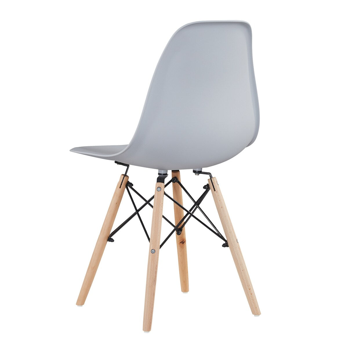 Plastic living room chair set of 1