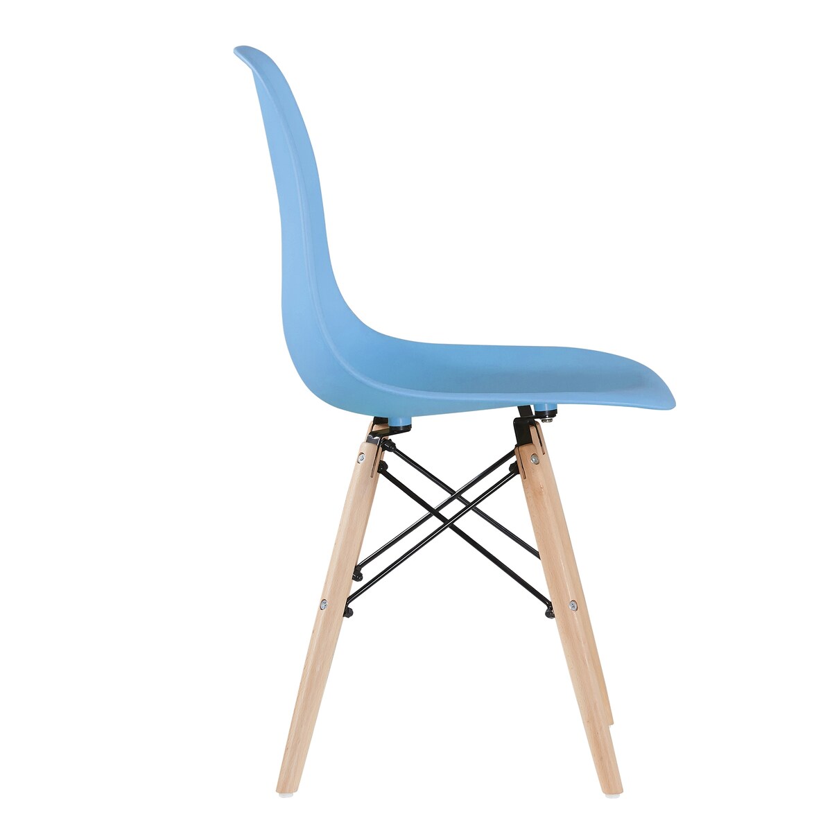Plastic living room chair set of 1