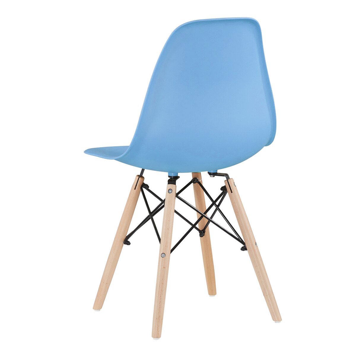 Plastic living room chair set of 1