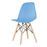 Plastic living room chair set of 1