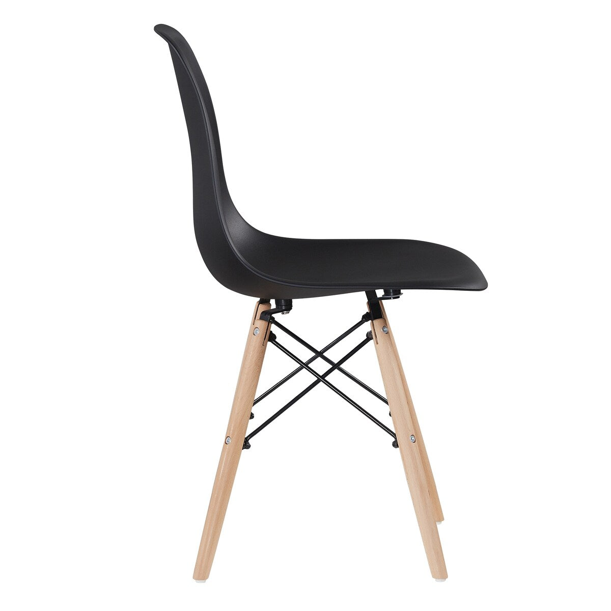 Plastic living room chair set of 1