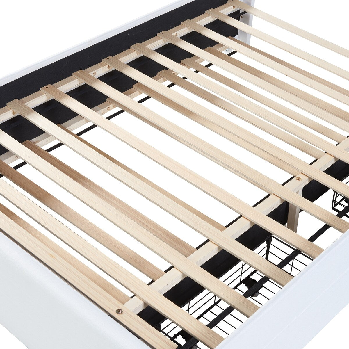 Platform Bed with Storage Drawers and Trundle