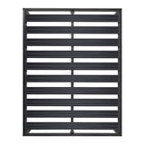 Platform Series Titan C Black Steel Slats California King Bed Frame