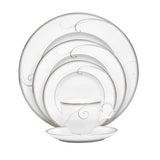 Noritake Platinum Wave 5-Piece Place Setting