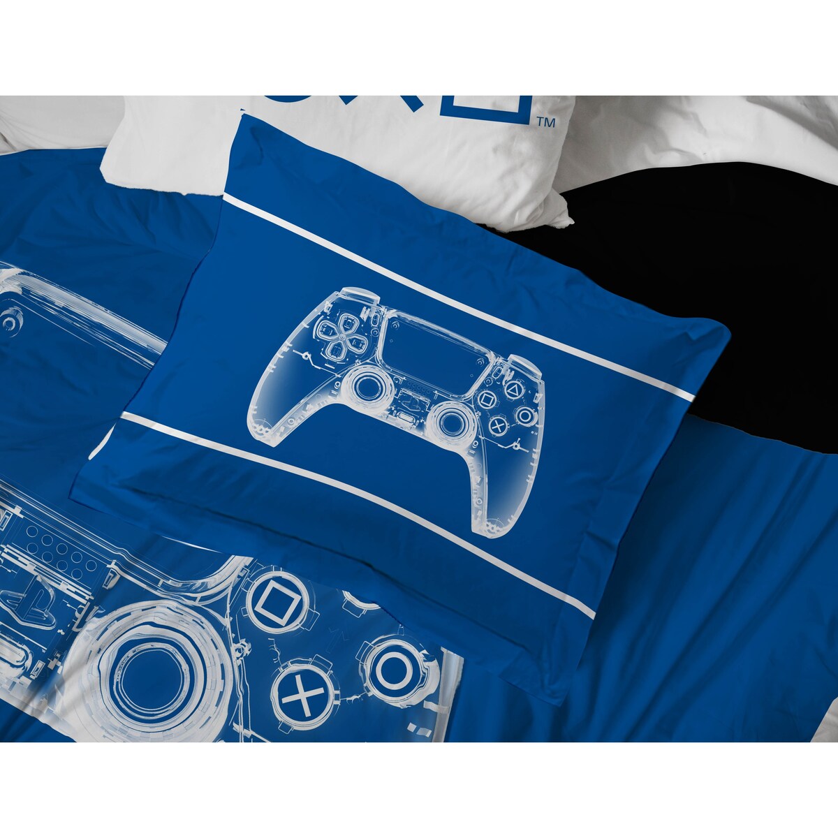 PlayStation X Ray Bed Set with Sham