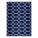 Playa Rug Outdoor Recycled Reversible Plastic Folded Mat/Rug Milan Collection Lightweight & Weather, Water and UV Resistant