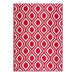 Playa Rug Outdoor Recycled Reversible Plastic Folded Mat/Rug Venice Collection Lightweight & Weather, Water and UV Resistant