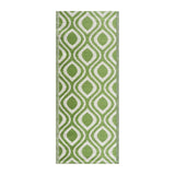 Playa Rug Outdoor Recycled Reversible Plastic Folded Mat/Rug Venice Collection Lightweight & Weather, Water and UV Resistant