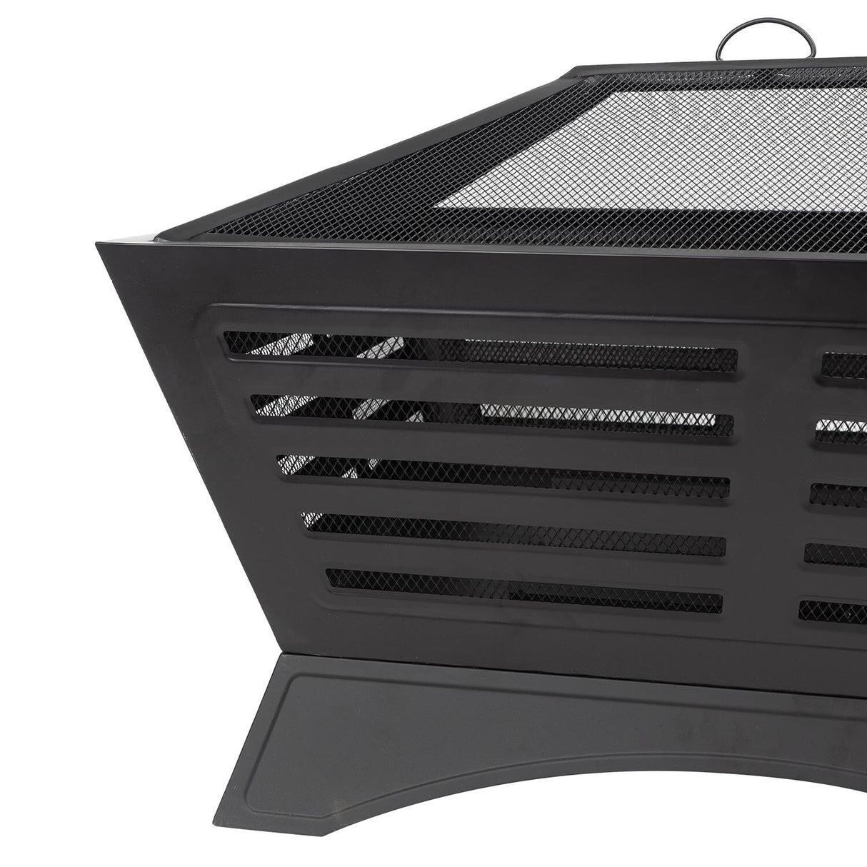 Pleasant Hearth Hutchinson 33in Steel Wood Burning Fire Pit