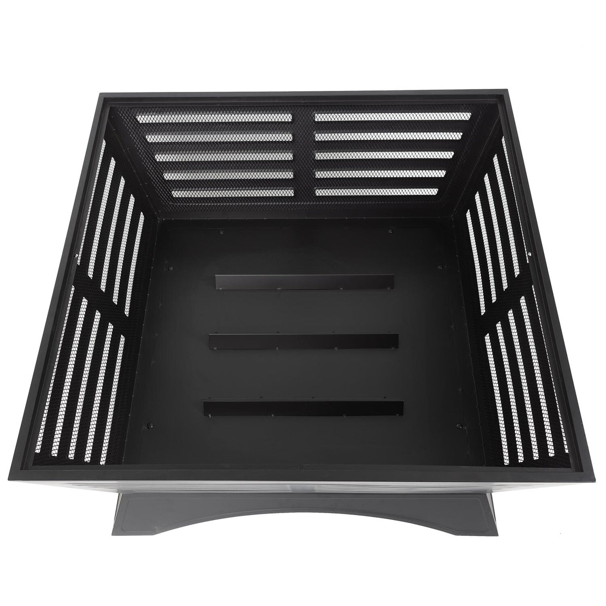 Pleasant Hearth Hutchinson 33in Steel Wood Burning Fire Pit