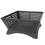 Pleasant Hearth Hutchinson 33in Steel Wood Burning Fire Pit