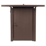 Pleasant Hearth OFG007TF Grant Gas Fire Pit Table