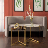 Pleated Velveteen Sofa, Taupe 29.0"H - 56.0" x 26.0" x 29.0"