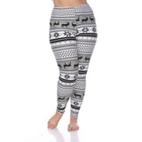 Plus Size Printed Leggings