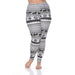 Plus Size Printed Leggings