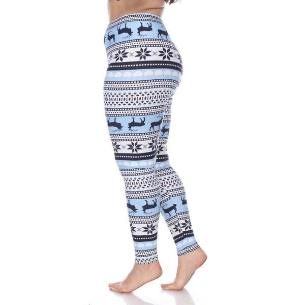 Plus Size Printed Leggings