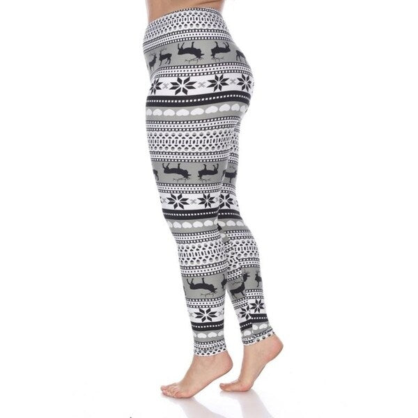 Plus Size Printed Leggings