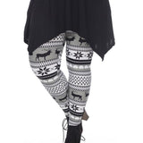Plus Size Printed Leggings
