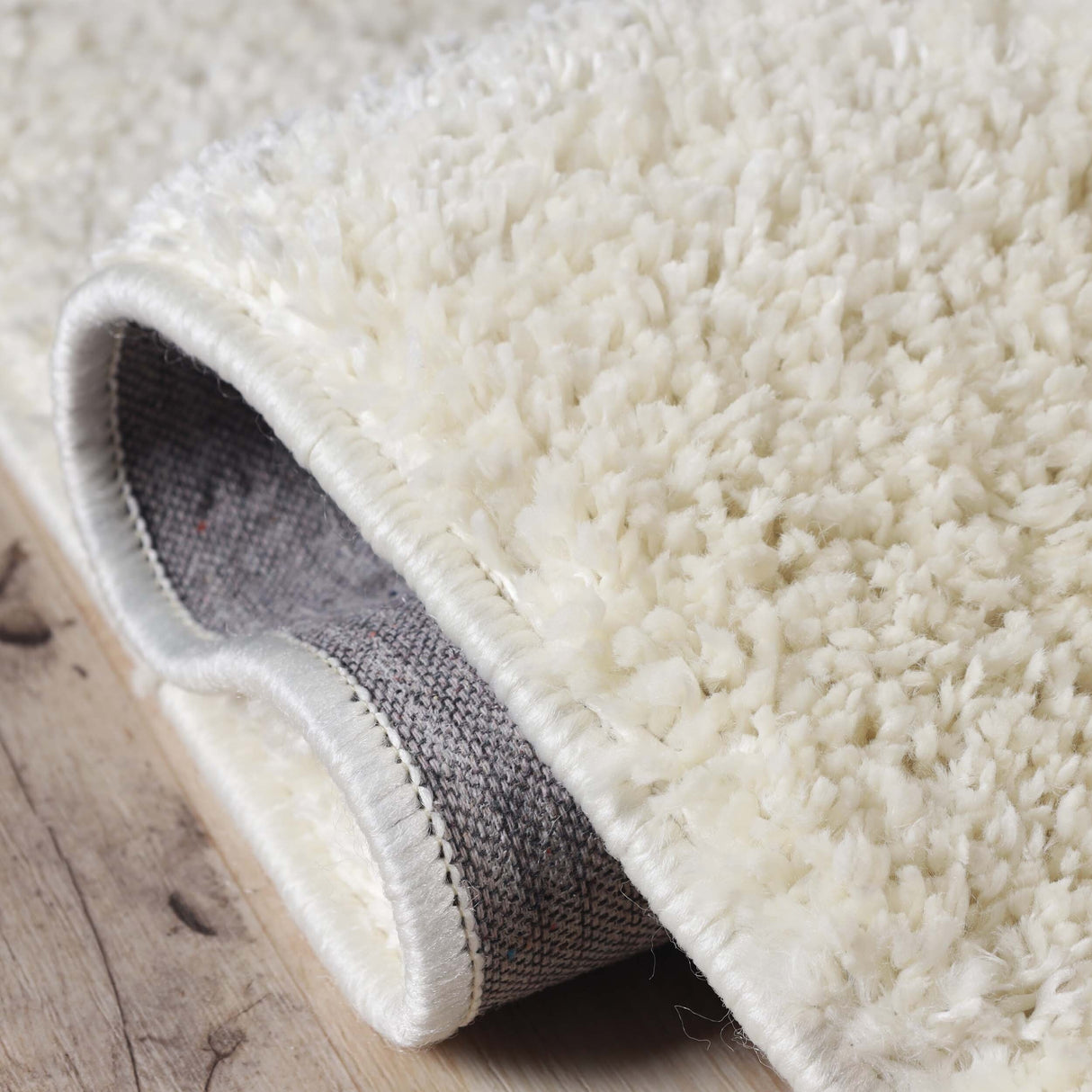 Superior Plush Shag Fuzzy Modern Solid Indoor Area Rug or Runner