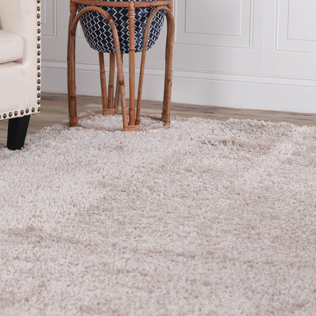 Superior Plush Shag Fuzzy Modern Solid Indoor Area Rug or Runner