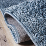 Superior Plush Shag Fuzzy Modern Solid Indoor Area Rug or Runner