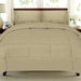 Plush Solid Color Box Stitch Down Alternative Comforter