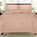 Plush Solid Color Box Stitch Down Alternative Comforter