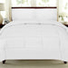 Plush Solid Color Box Stitch Down Alternative Comforter
