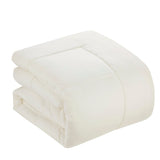 Plush Solid Color Box Stitch Down Alternative Comforter