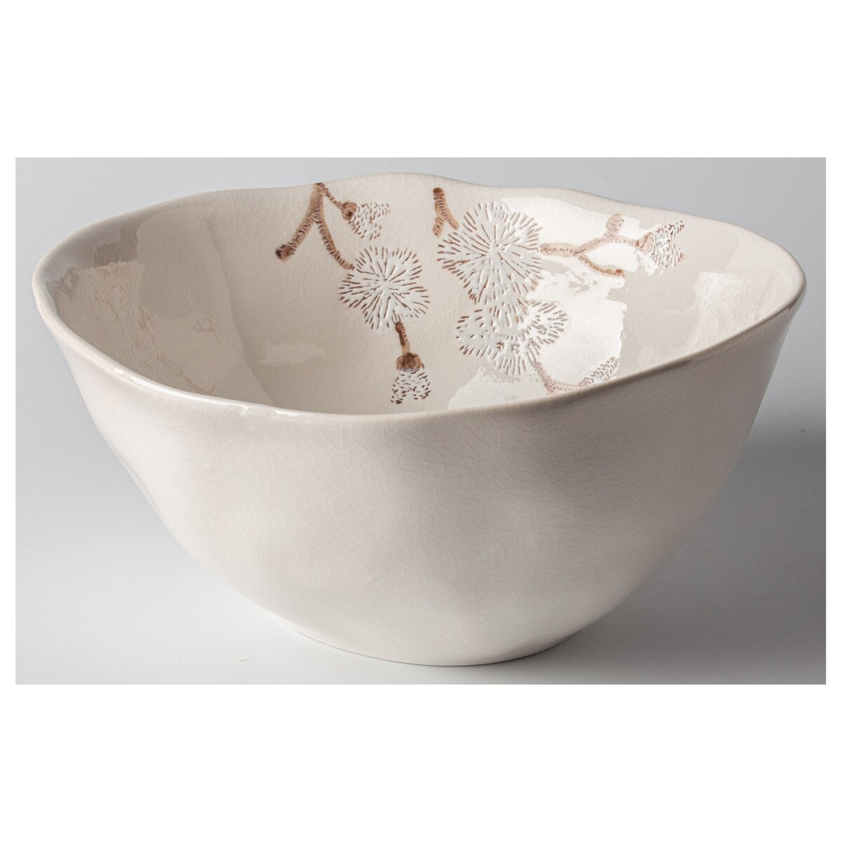 Plutus Brands Bowl in White Porcelain