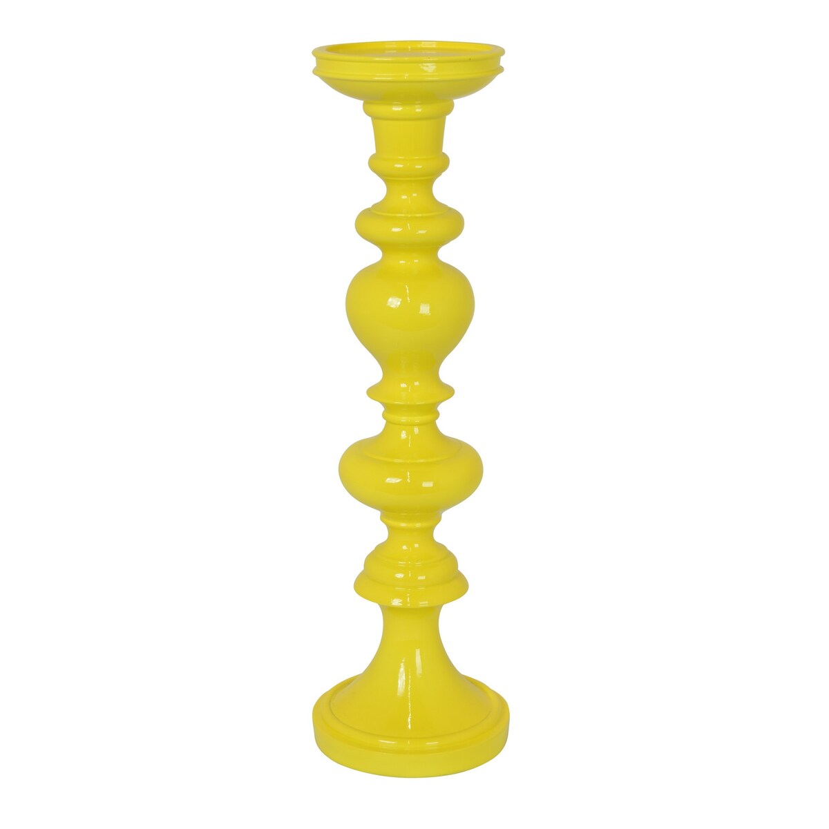 Plutus Brands Tabletop Decoration in Yellow Resin