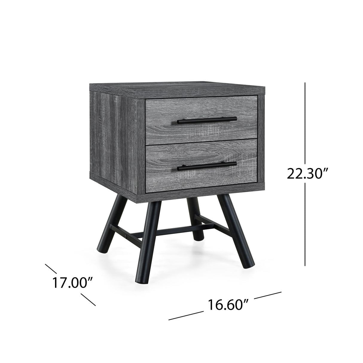 Plymouth Faux Wood Nightstands by Christopher Knight Home