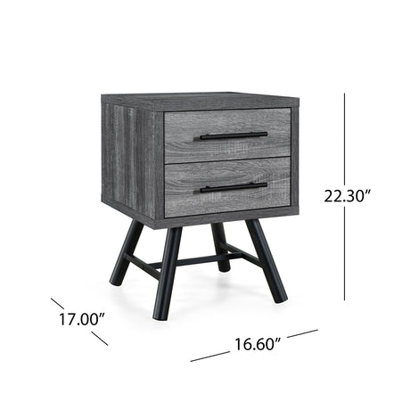 Plymouth Faux Wood Nightstands by Christopher Knight Home