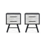 Plymouth Faux Wood Nightstands by Christopher Knight Home
