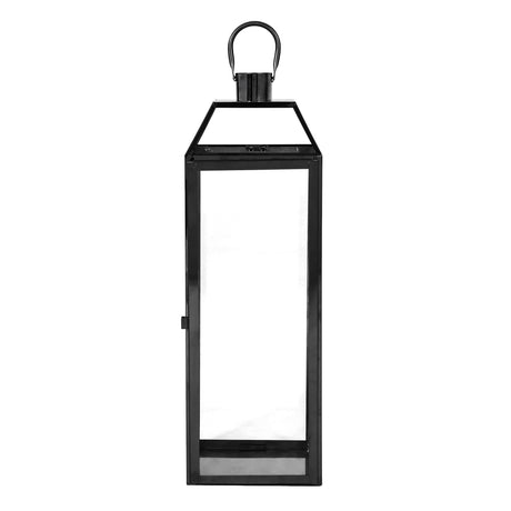 Pochelon Outdoor 22" Stainless Steel Lantern by Christopher Knight Home