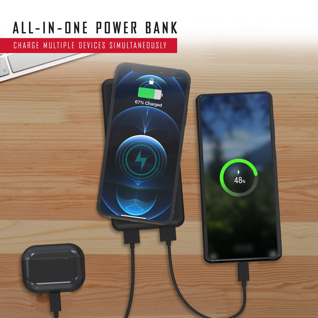Pocket Juice Pro 10,000 MAH Portable Charger
