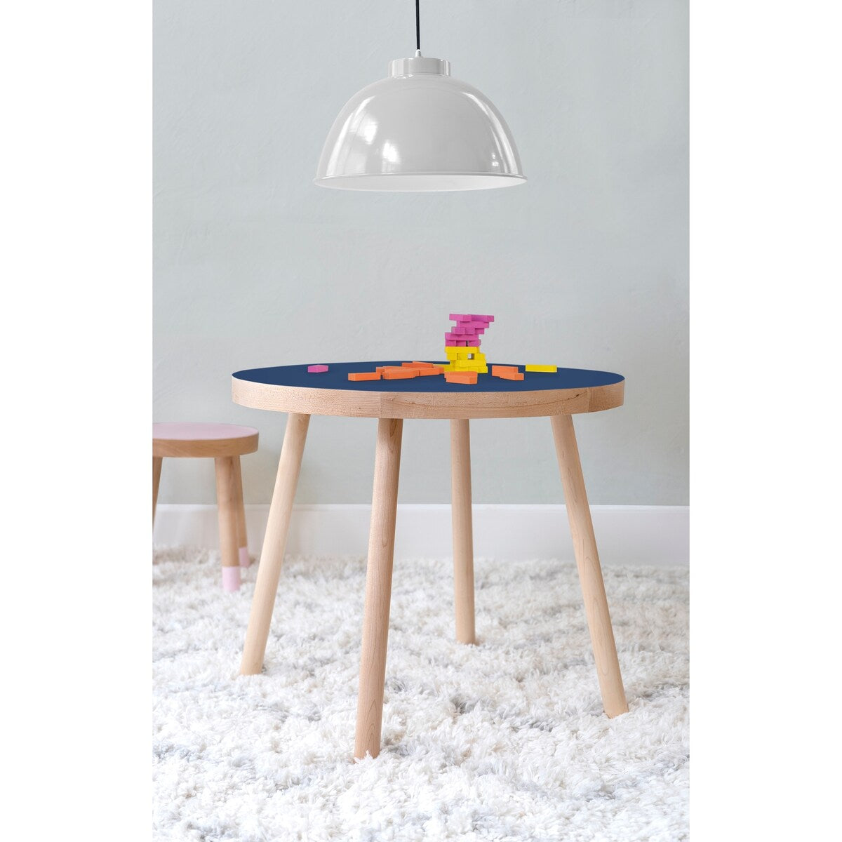 Poco Small Round Maple Kids Table - Nico & Yeye