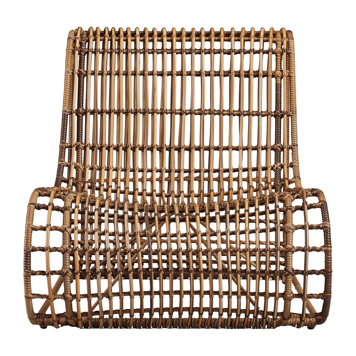 Point Reyes All Weather Wicker Lounge Chair with Aluminum Frame