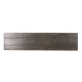 Pointe Outdoor Industrial Aluminum Dining Bench by Christopher Knight Home