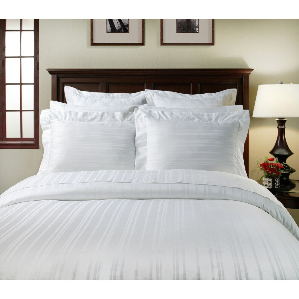 Pointehaven 510 Thread Count 3-piece Duvet Cover Set