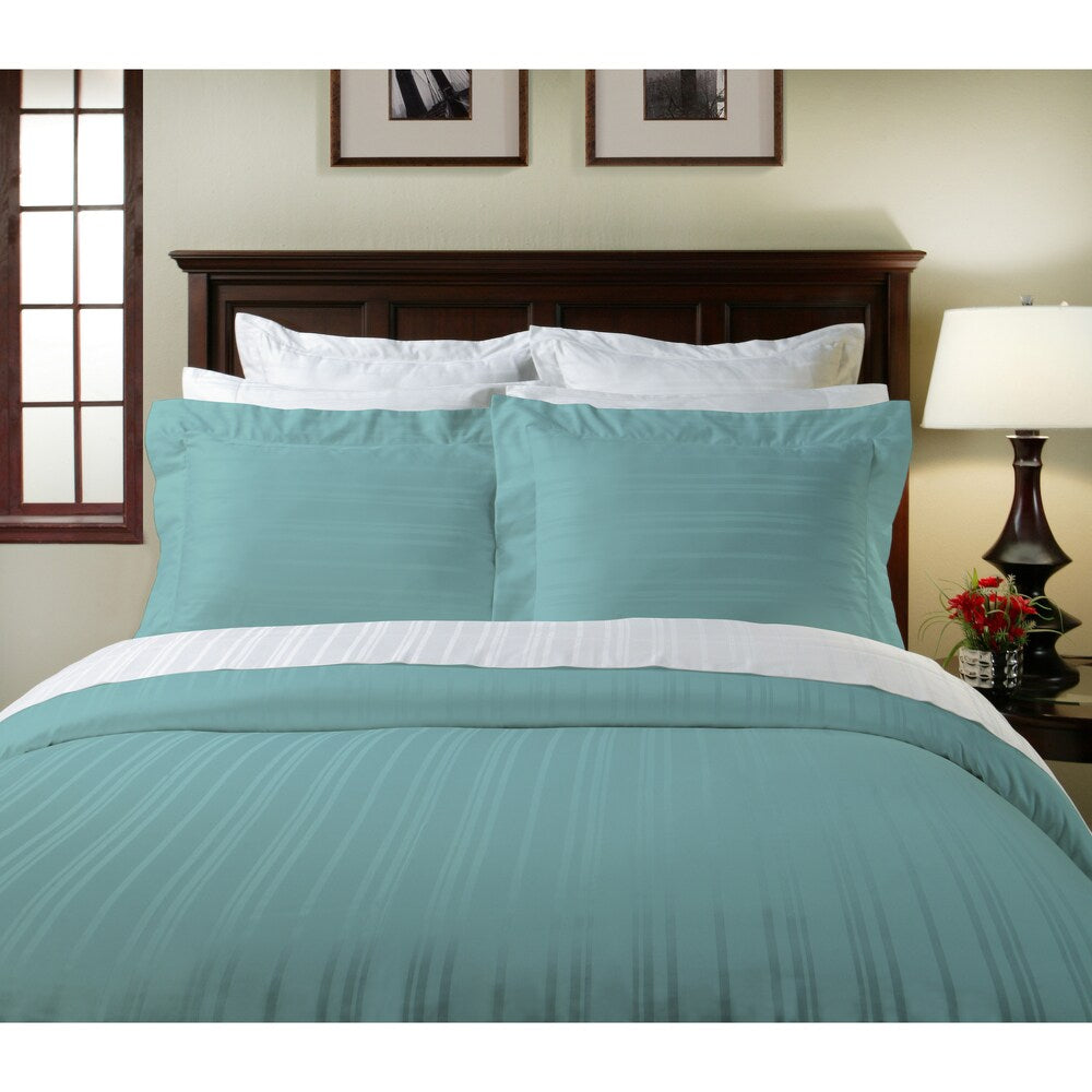 Pointehaven 510 Thread Count 3-piece Duvet Cover Set